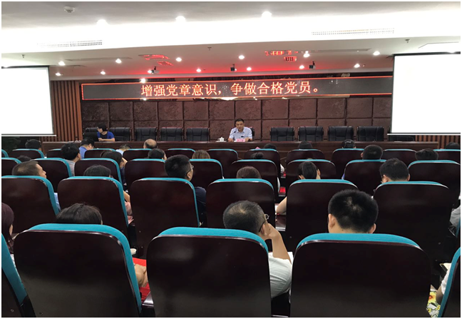 集团党委书记罗勇讲授“两学一做”专题党课